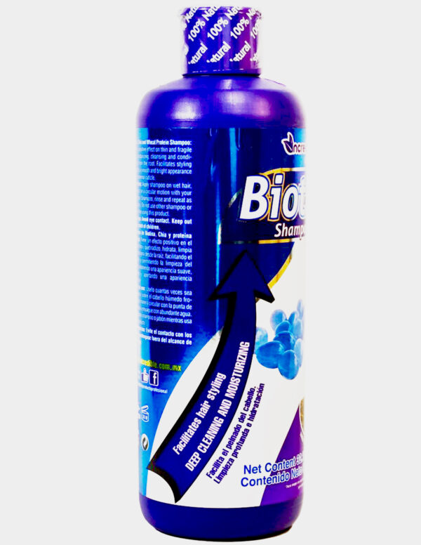 Biotin Fortified Shampoo / Shampoo Fortificado con Biotina - Image 3