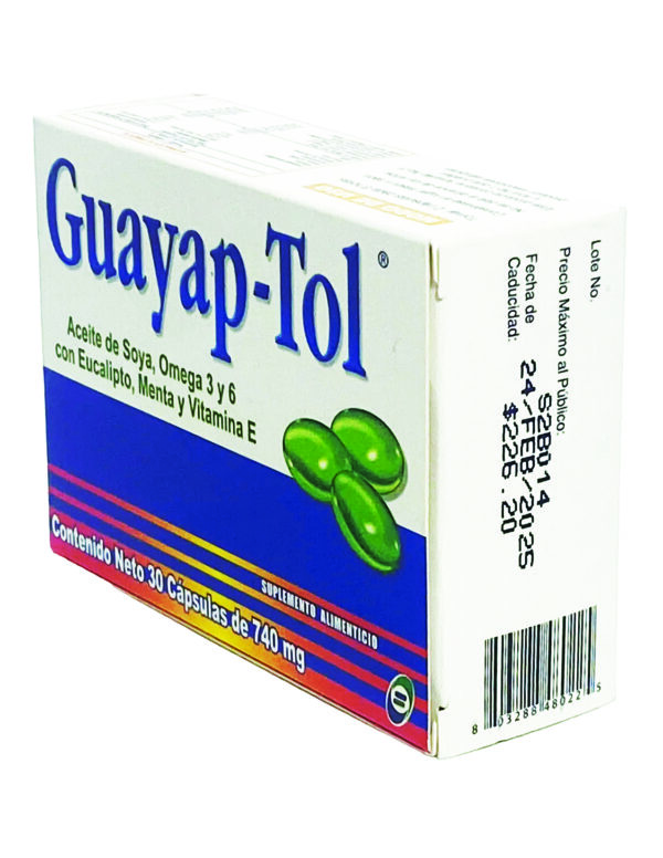 Guayabo-Tol - Dietary Supplement 30caps 740mg - Image 4
