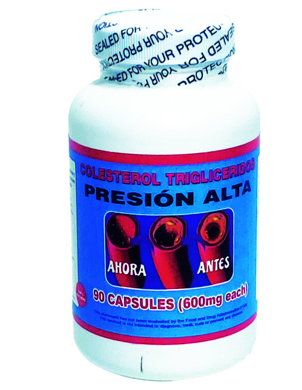 High Cholesterol Triglicéridos Presión alta - Dietary Supplement