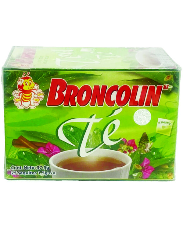 Broncolin Tea, Natural Remedy, Herbal Tea made with Plant Extracts