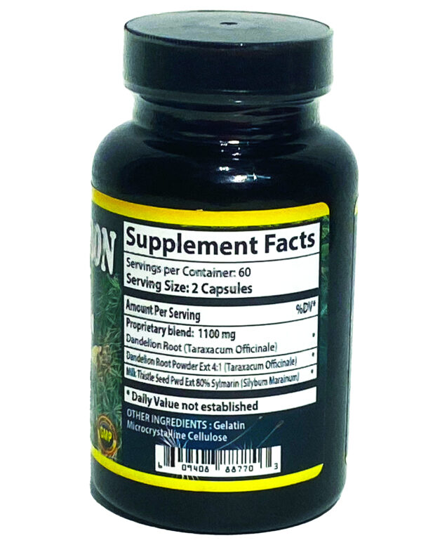 Diente de León Dandelion - Dietary Supplement - Image 3