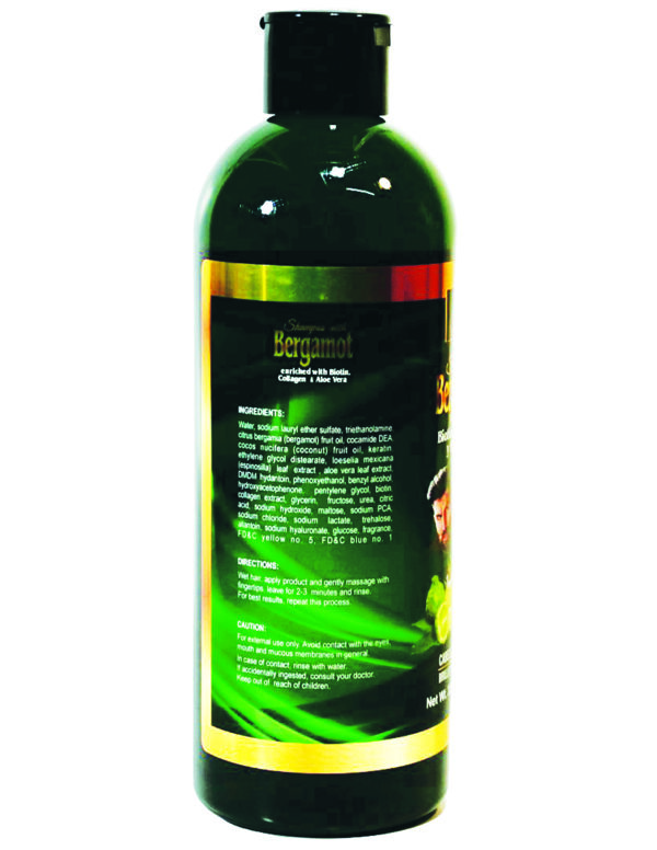Shampoo Bergamota Biotina Colageno And Aloe Vera 33.8fl (1 L) / Shampoo Bergamota Biotina Colágeno Y Aloe Vera 33.8fl (1L) - Image 6